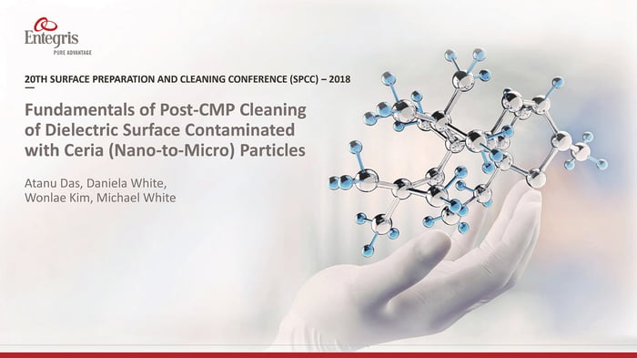 Fundamentals of Post CMP Cleaning of Dielectric Surface Contaminated