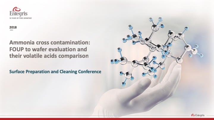 Ammonia Cross Contamination FOUP Ammonia Cross Contamination FOUP