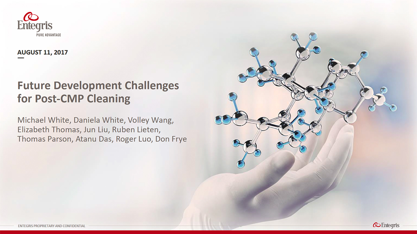 Future Development Challenges for Post-CMP Cleaning