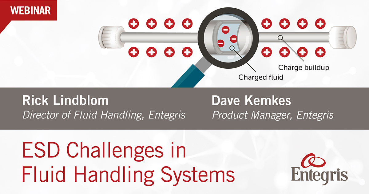 ESD Challenges in Fluid Handling Systems Recorded inar